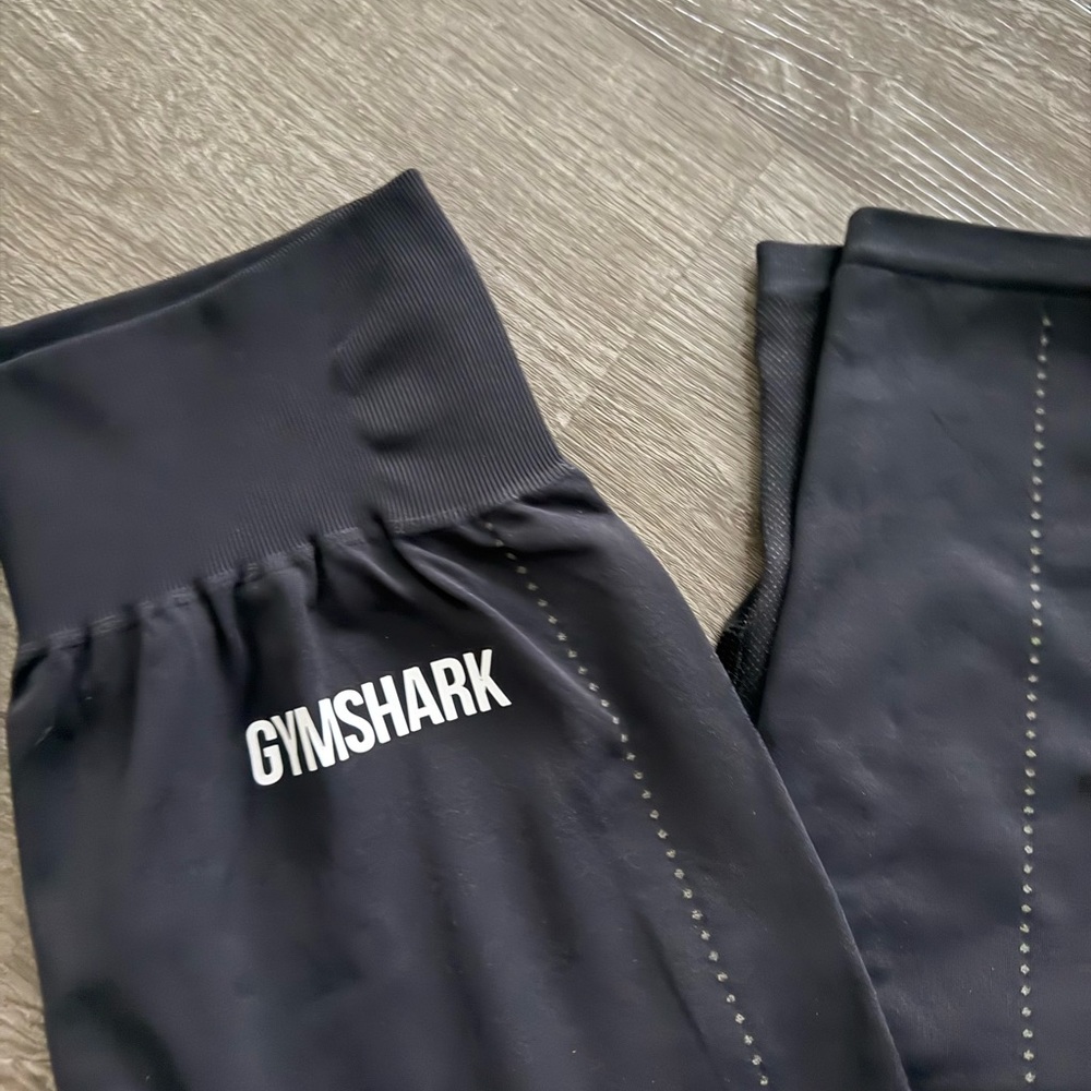 Gymshark Midnight Black High-Waisted Leggings - Picture 2 of 3